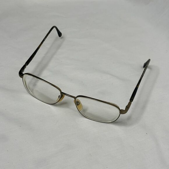 Vintage POLO CLASSIC 247 By Ralph Lauren Bronze Metal Tortoise Ears Leather Case - Picture 4 of 10